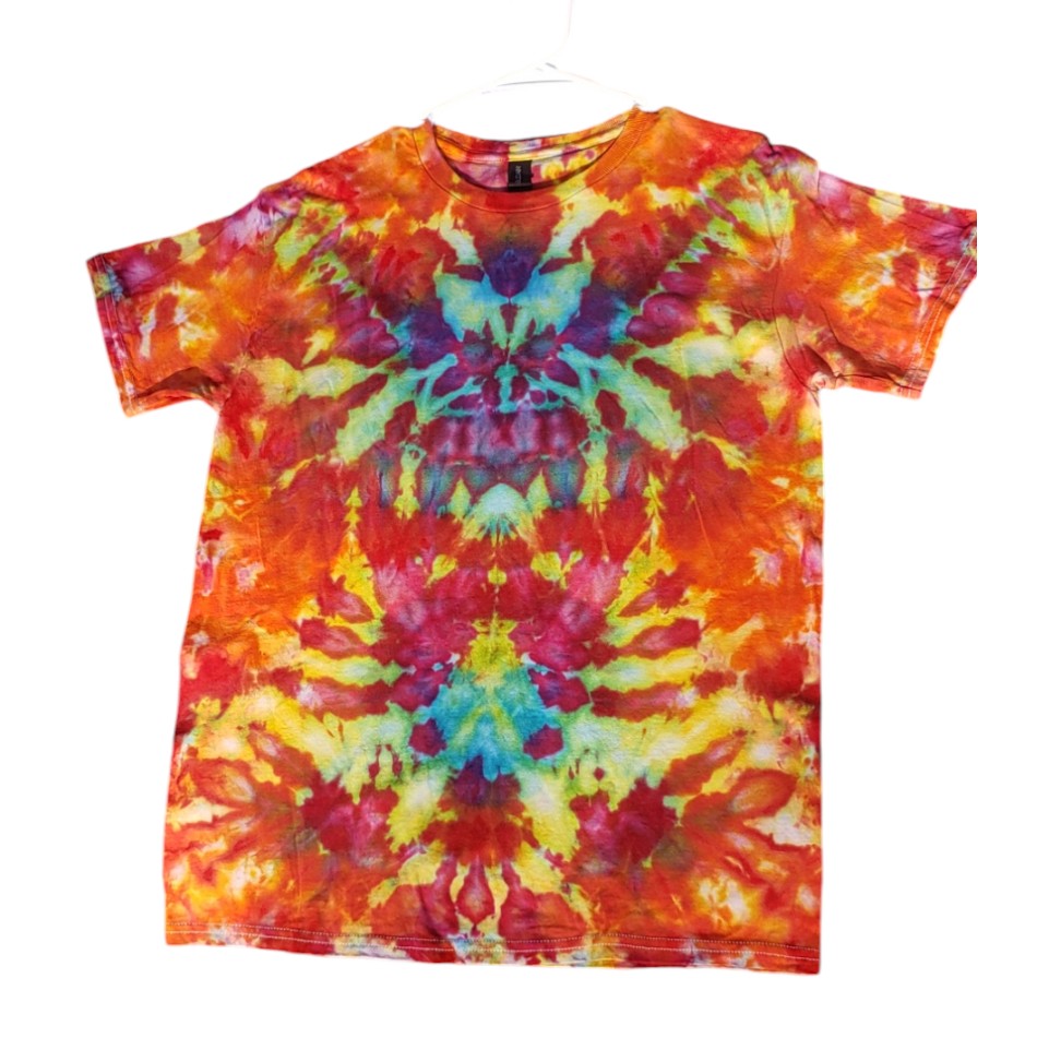 Medium Unique One Of A Kind Handmade Tie Dye Wearable Adventure Shirt